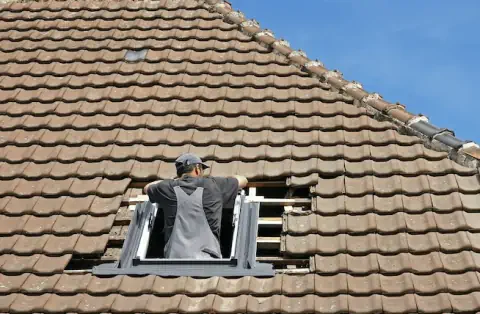 Pose de velux - Ville